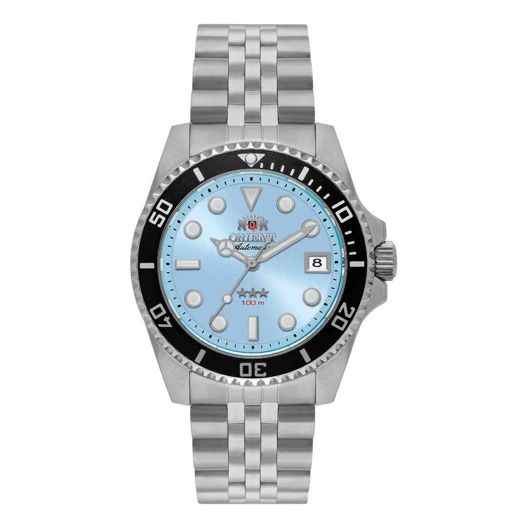 Orient YN6SS023-A1SX Relógio Orient Submariner YN6SS023-A1SX Prateado Preto Azul-celeste - Imagem 1