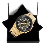 Relógio Orient Masculino Cronógrafo MGSSC004 G1KX Dourado - Imagem 2