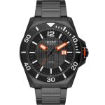 Relógio Orient Masculino SolarTech de Aço Preto MPSS1051