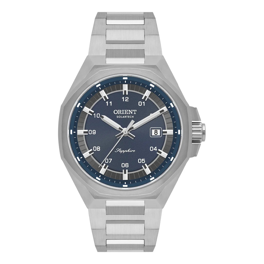 relogio_sapphire_1080x1080 Relógio Orient Solartech Masculino Mbss1516 D2sx Prateado Azul E Grafite - Imagem 1
