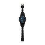 Relógio Casio G-Shock GA-100-1A2DR Masculino Preto e Azul - Imagem 2
